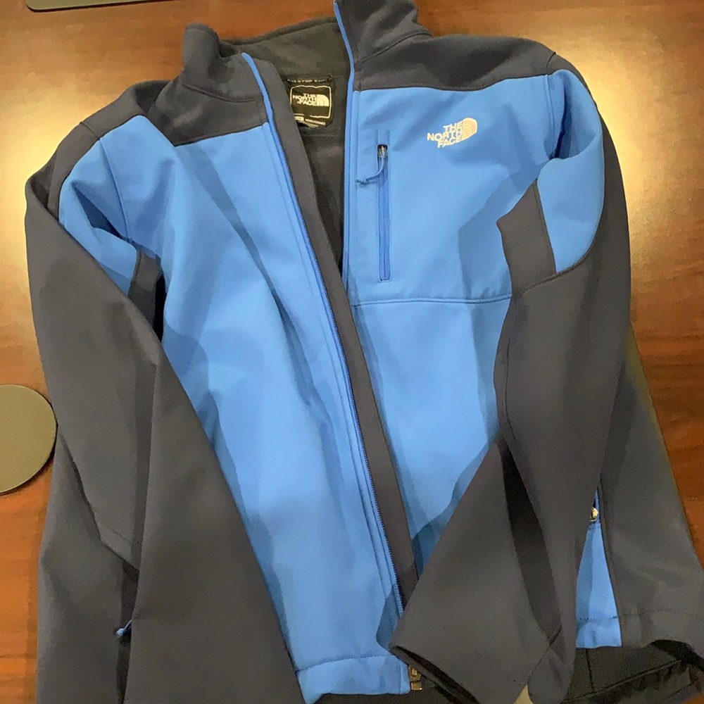 Blue and Dark Navy great North Face coat